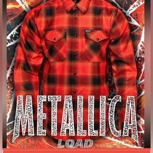 Dixxon Metallica Load Flannel 2XL Limited Collab, 30 year Load Anniversary